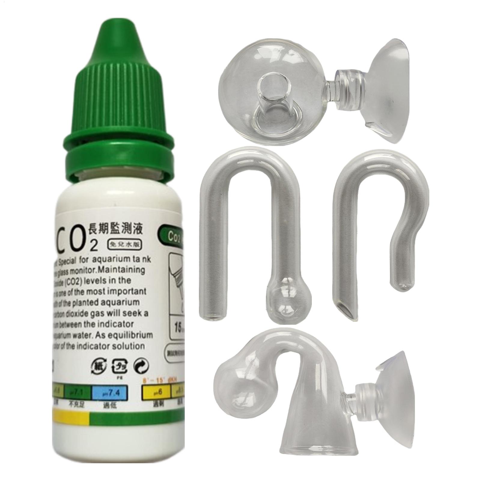 Aquarium Fish Long - Aquarium CO2 Indicator Solution Monitor Fish