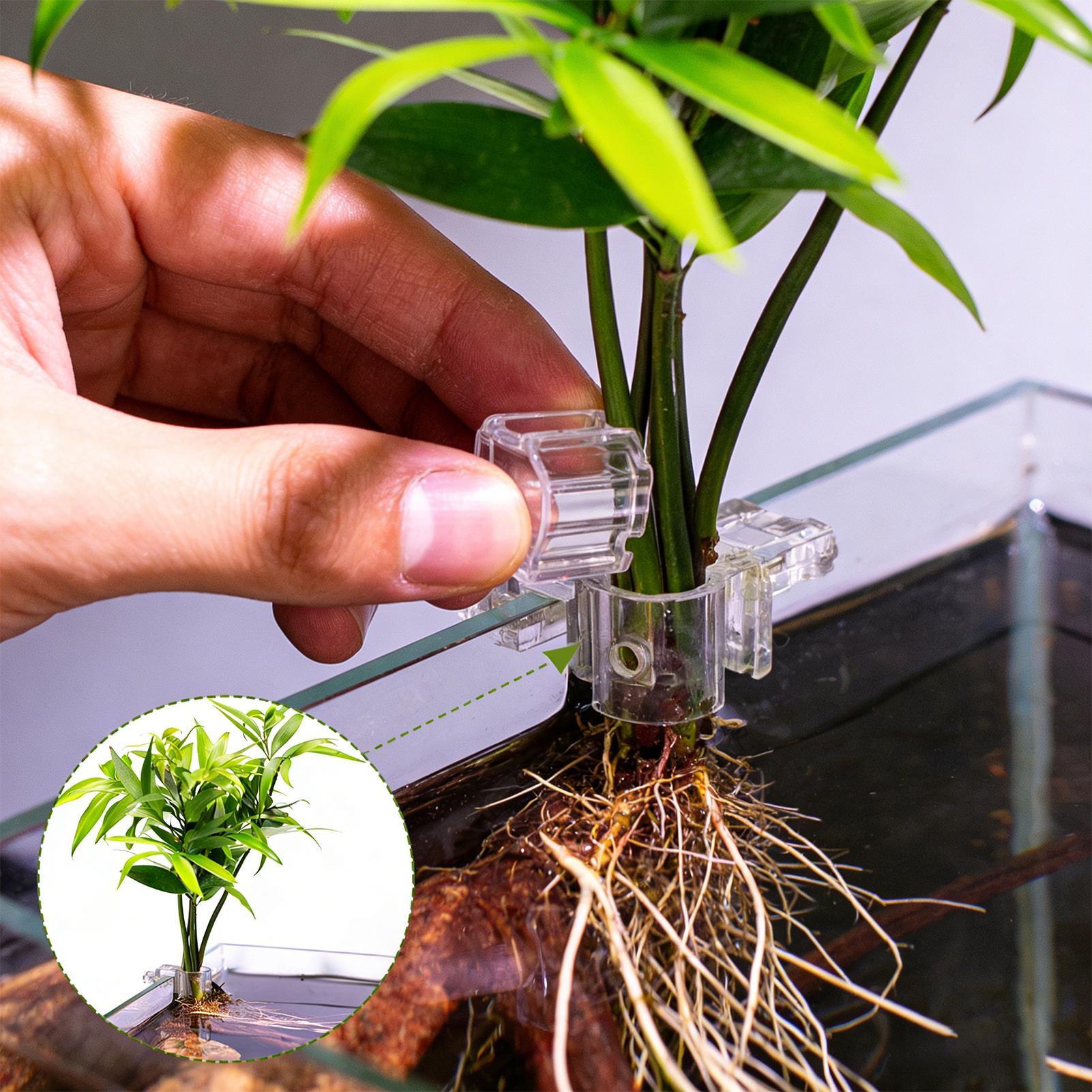 Aquarium Fish Elevator - Mini Fish Tank Planter Pot 6Pcs