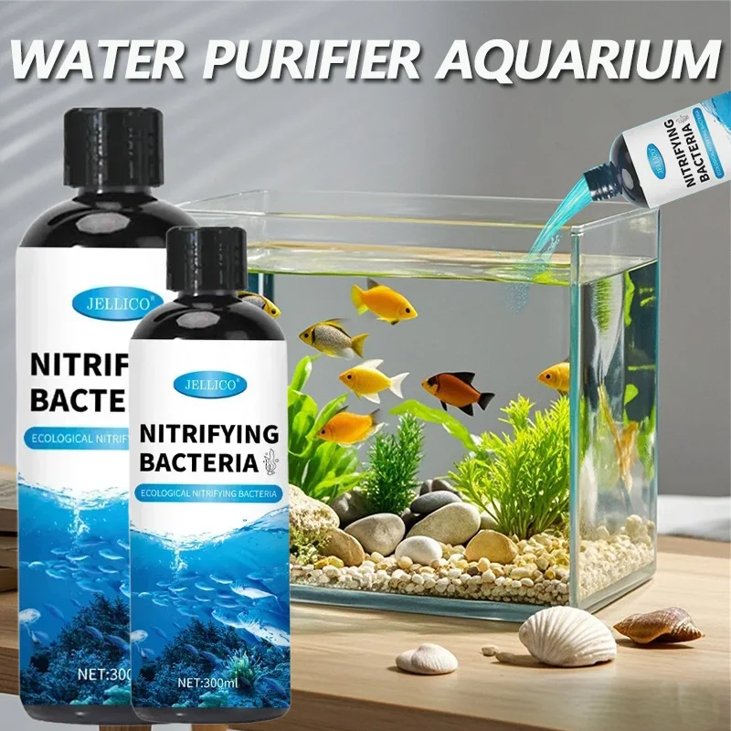 Aquarium Fish Farm - 300ml Nitrifying Bacteria Liquid Fish Tank