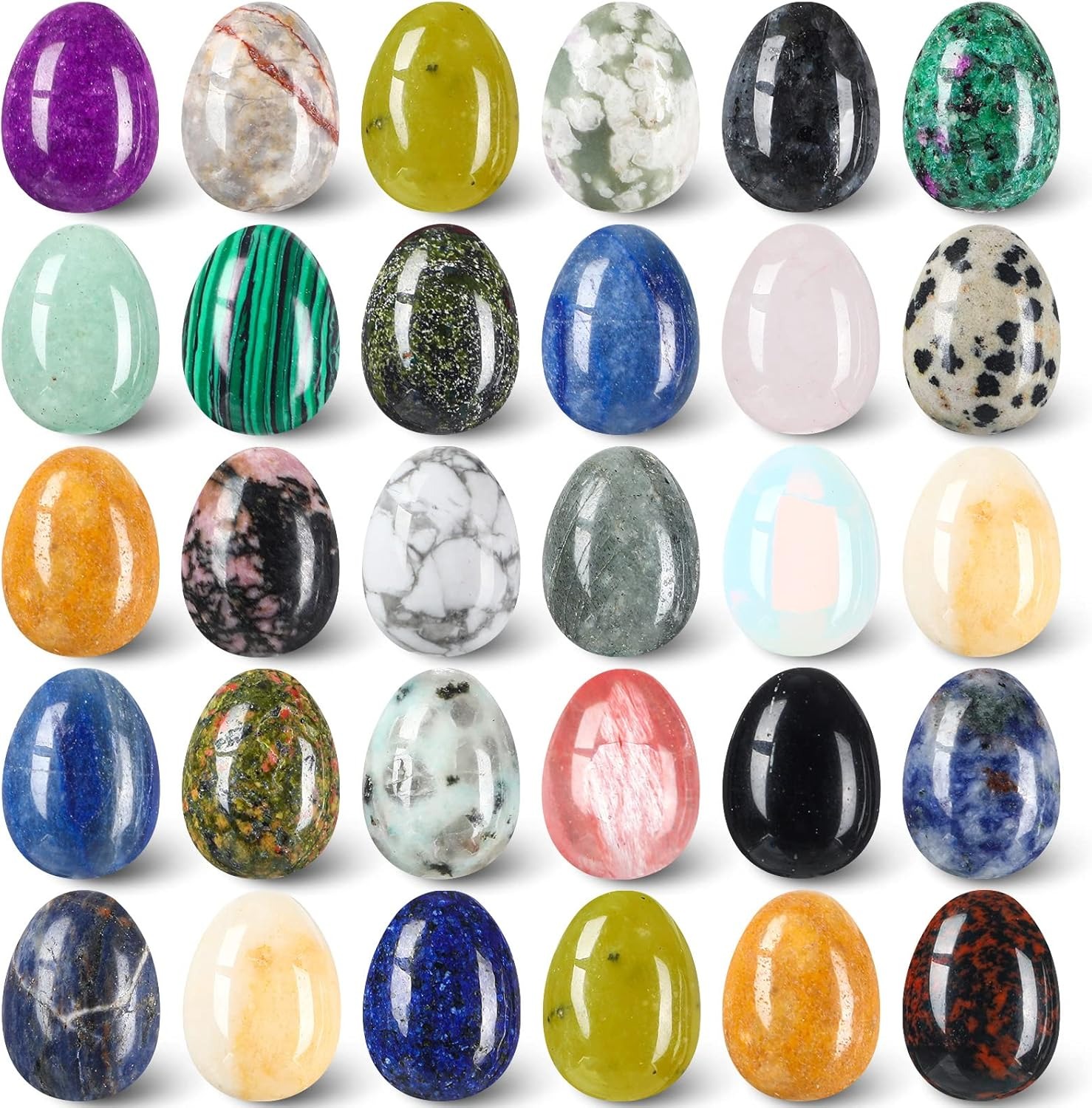 Aquarium Fish Only - 8 pcs natural crystal beads, perfect