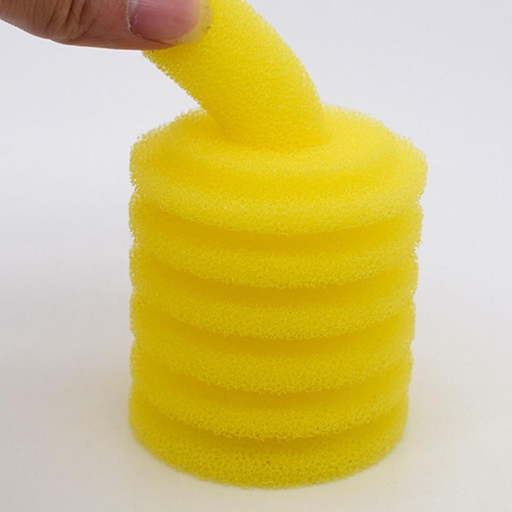 Aquarium Fish Yellow - Fish Tank Sponge Universal Reusable Simple