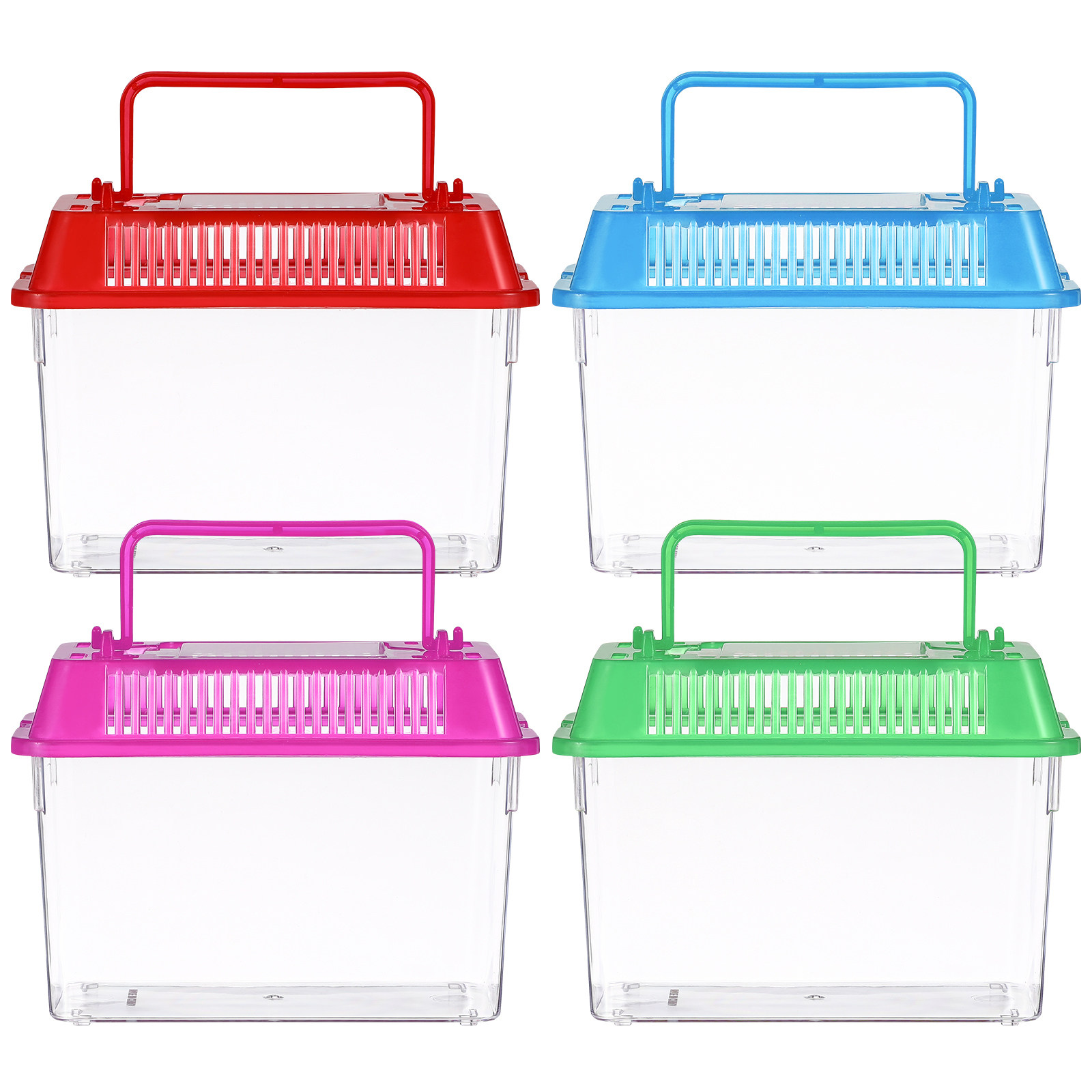 Aquarium Goldfish - Handheld Mini Fish Tank Plastic Portable