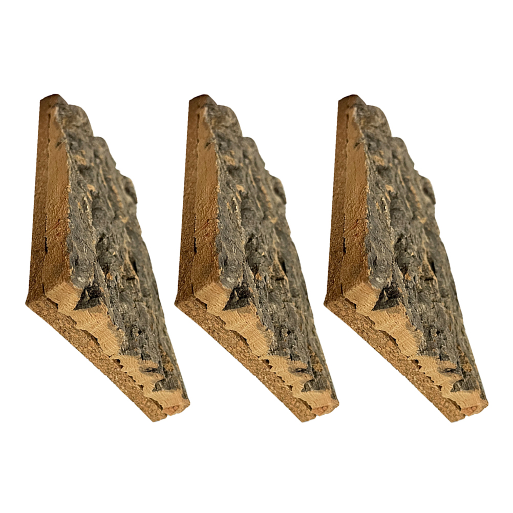 Aquarium Fish Farm - 3pcs Cork Bark For Reptiles Terrarium