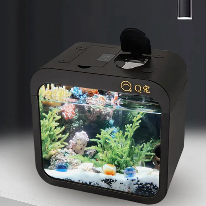 Aquarium Goldfish - Desktop Transparent Acrylic Fish Tank Plastic