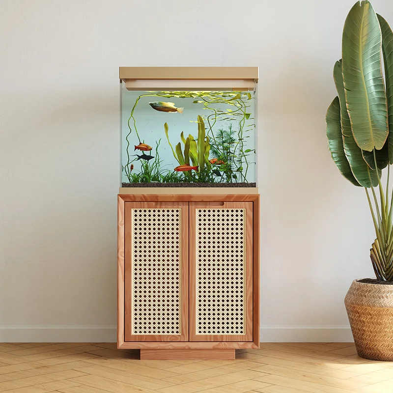 Solid Wood Rattan Living Room  - Aquarium Fish Live recension och pris