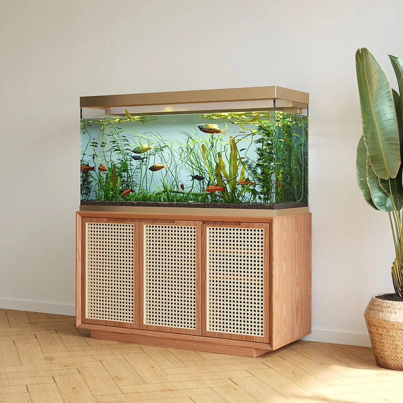 Solid Wood Rattan Living Room  - Aquarium Fish Live recension och pris