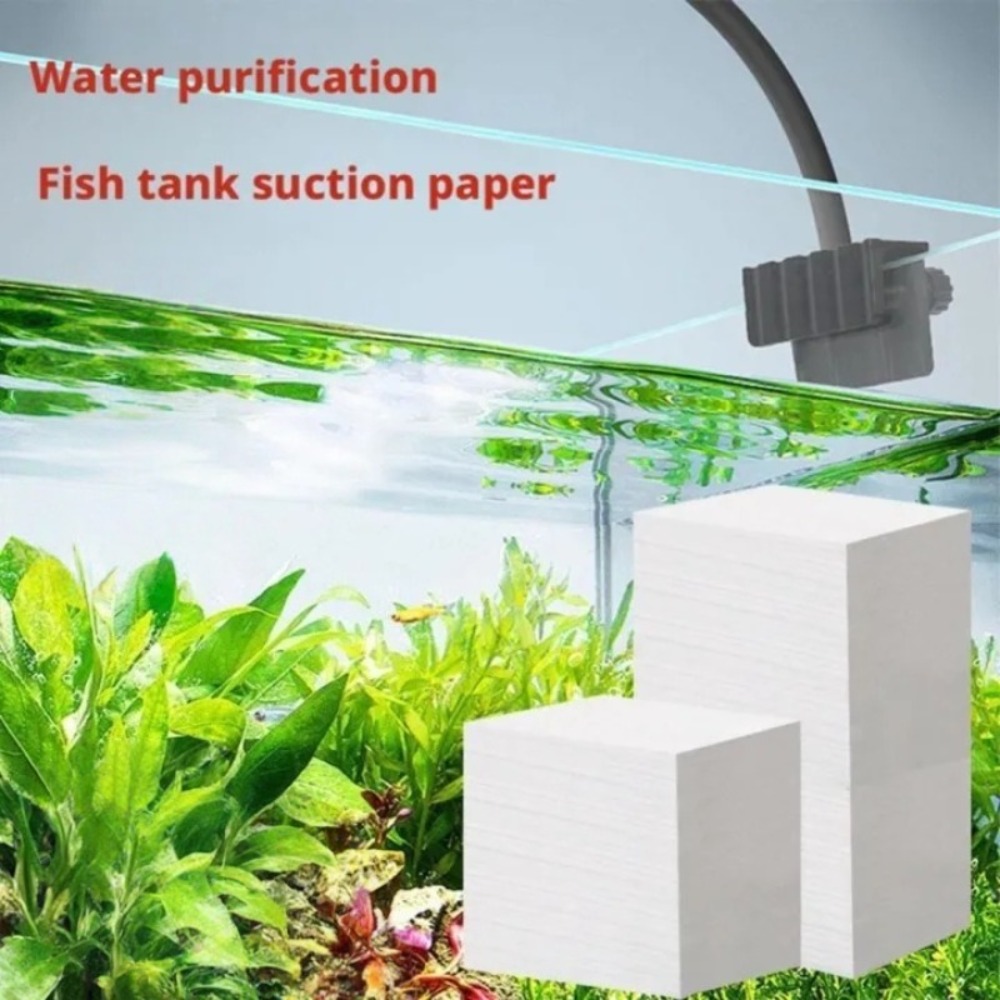 50pcs Fish Tank Absorbing Impu - Aquarium Fish Yellow recension och pris