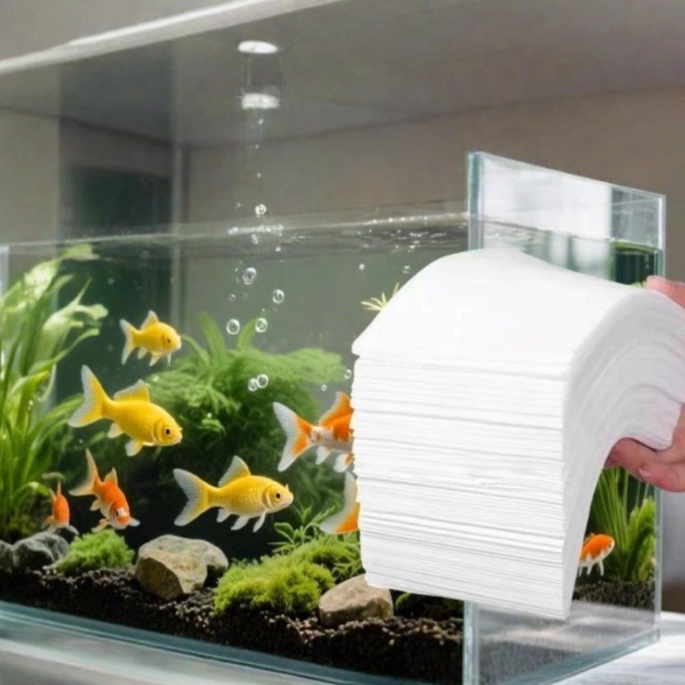 50pcs Fish Tank Absorbing Impu - Aquarium Fish Yellow recension och pris
