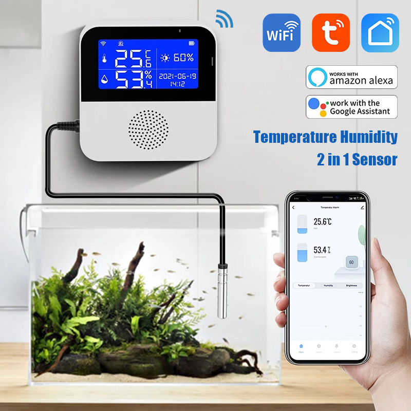 WiFi Tuya Smart Life LED Displ - Aquarium Fish Live recension och pris