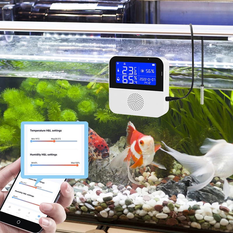 WiFi Tuya Smart Life LED Displ - Aquarium Fish Live recension och pris