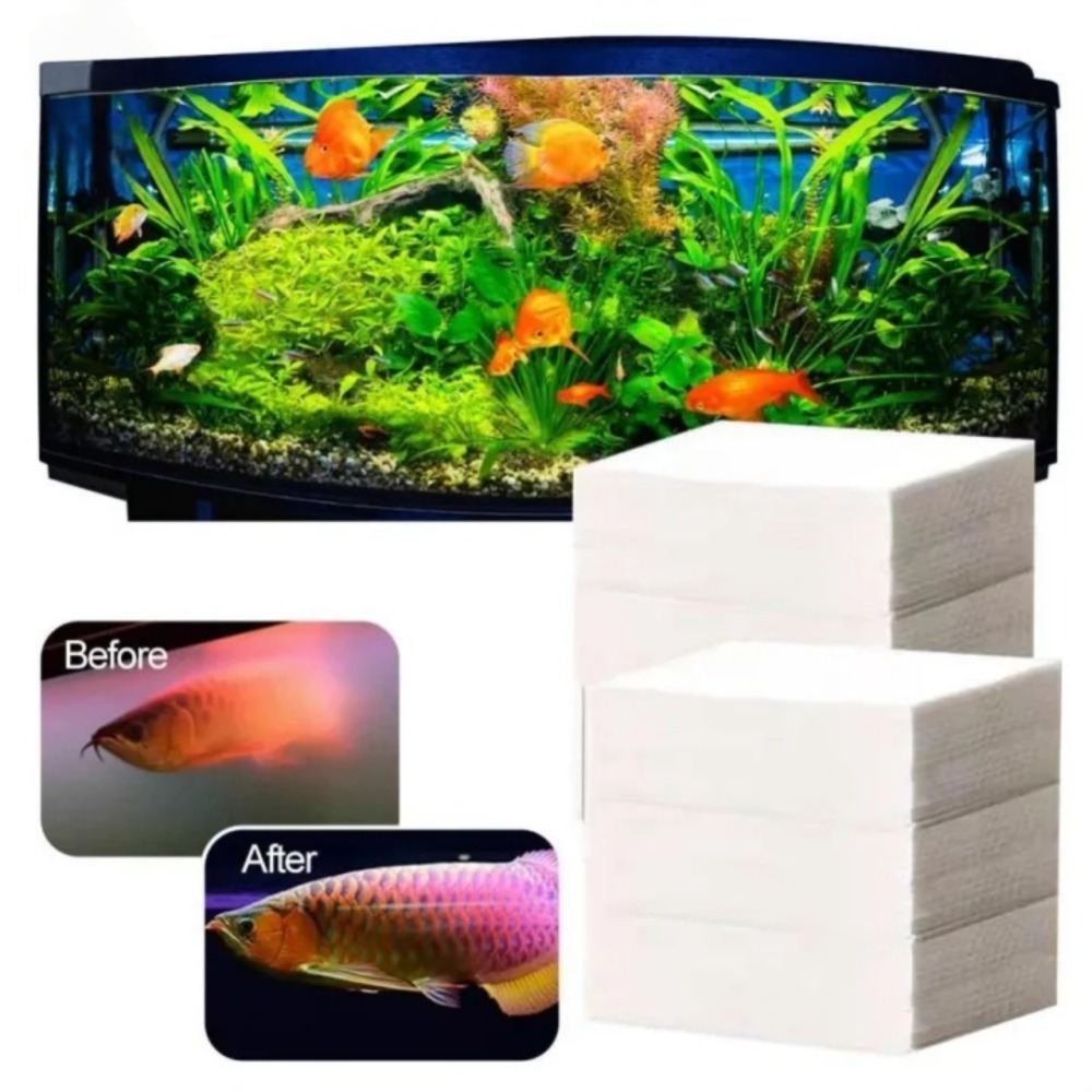 50pcs Multifunctional Filter A - Aquarium Fish Yellow recension och pris