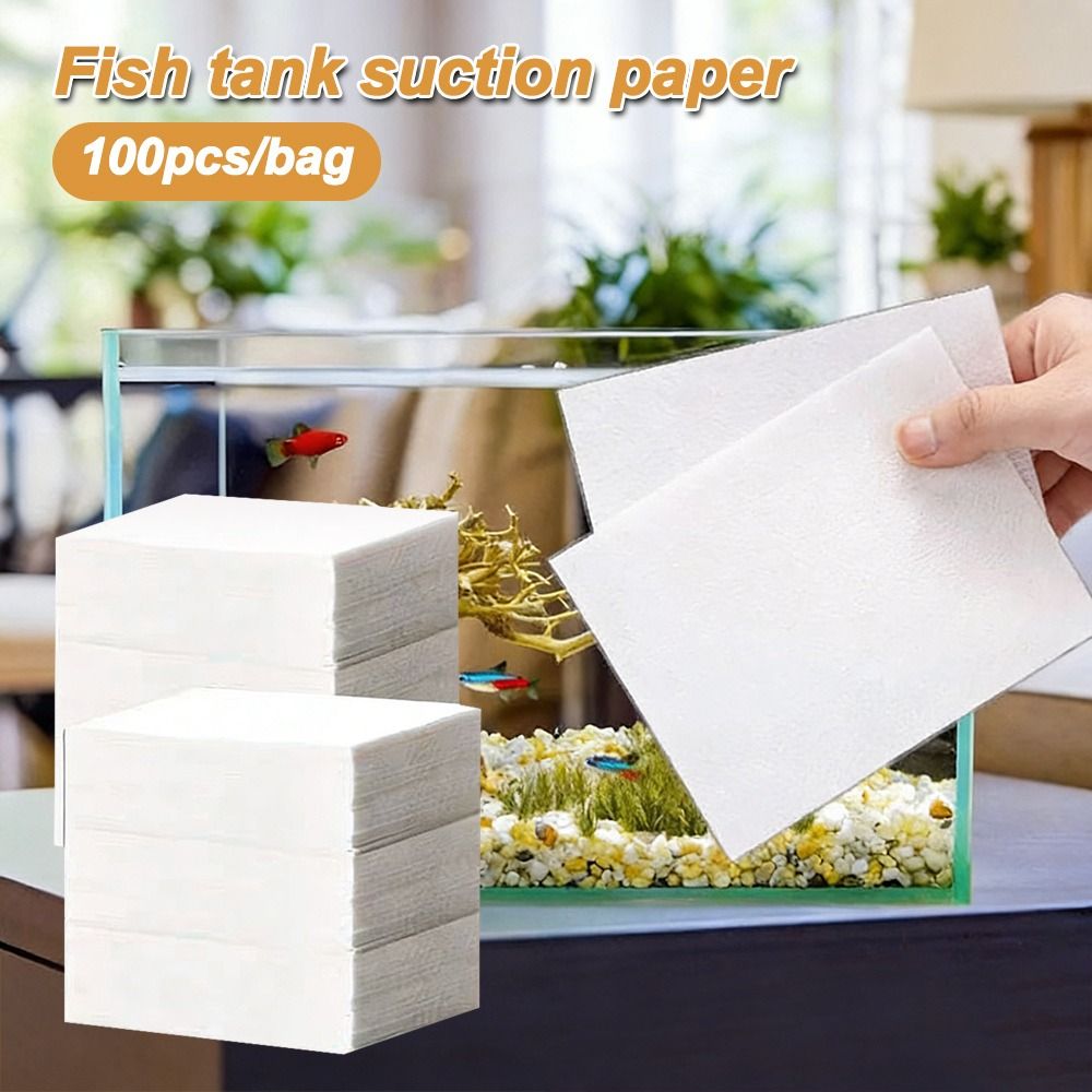 100pcs Multifunctional Aquariu - Aquarium Fish Yellow recension och pris