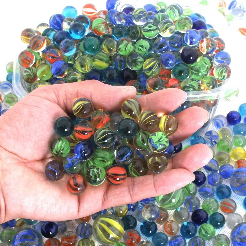 50Pcs 14mm Colorful Glass Marb - Aquarium Fish Farm recension och pris