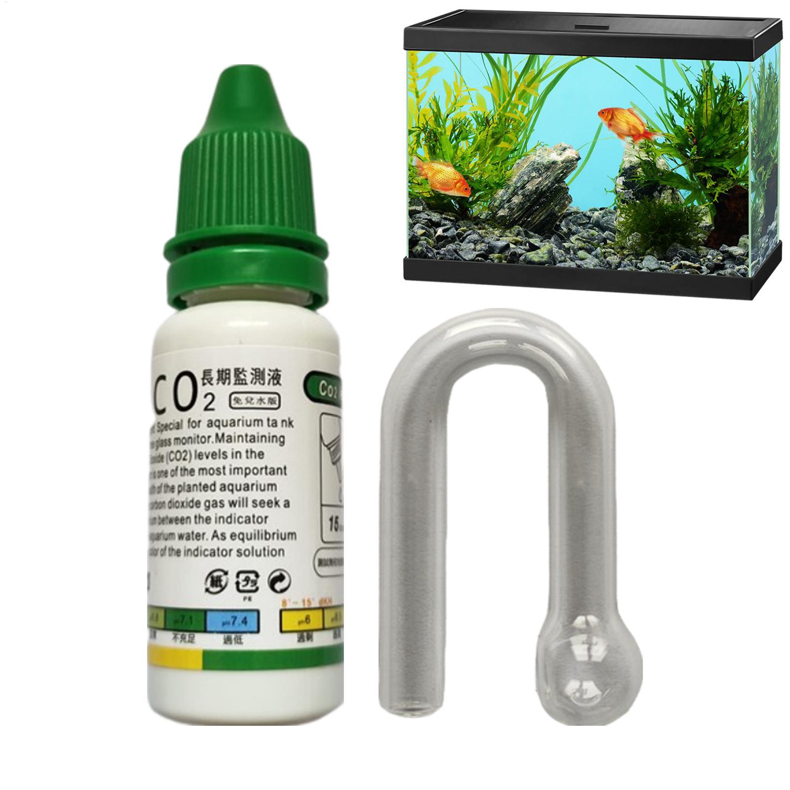 Aquarium CO2 Indicator Solutio - Aquarium Fish Long recension och pris