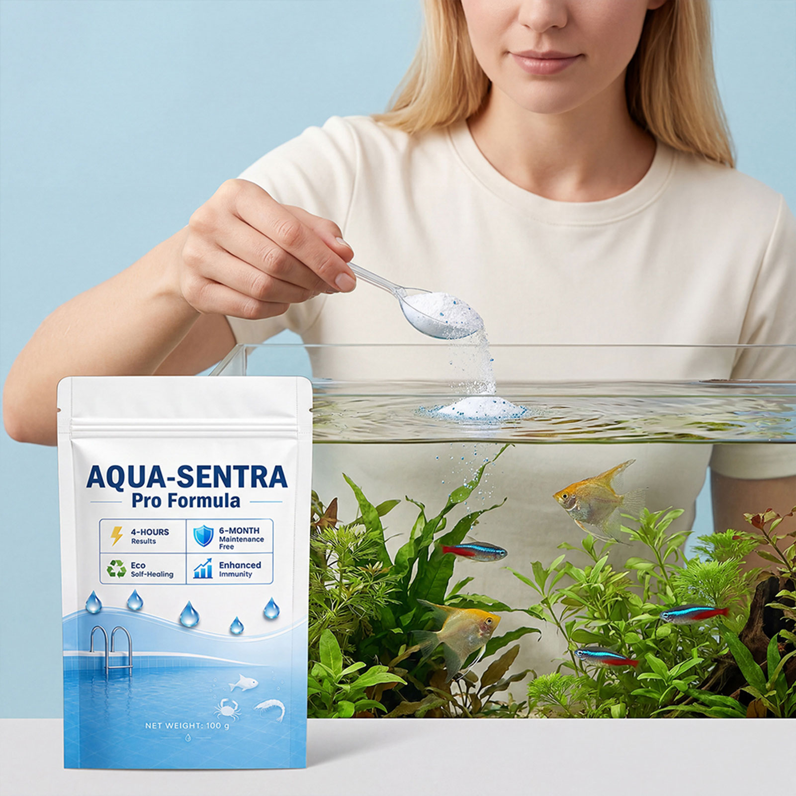 Water Clarification Powder,Fis - Aquarium Fish Long recension och pris