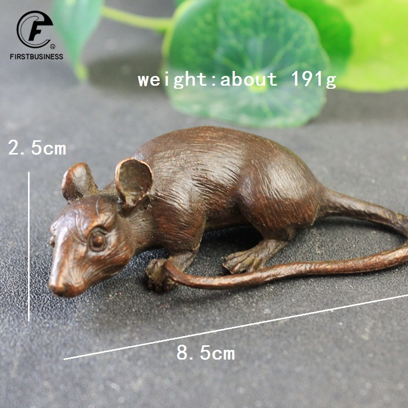 Heavy Brass BIG Rat Mouse Figu - Aquarium Fish Only recension och pris