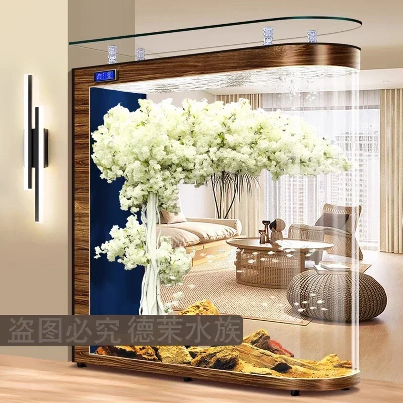Floor-to-ceiling glass fish ta - Aquarium Xl recension och pris