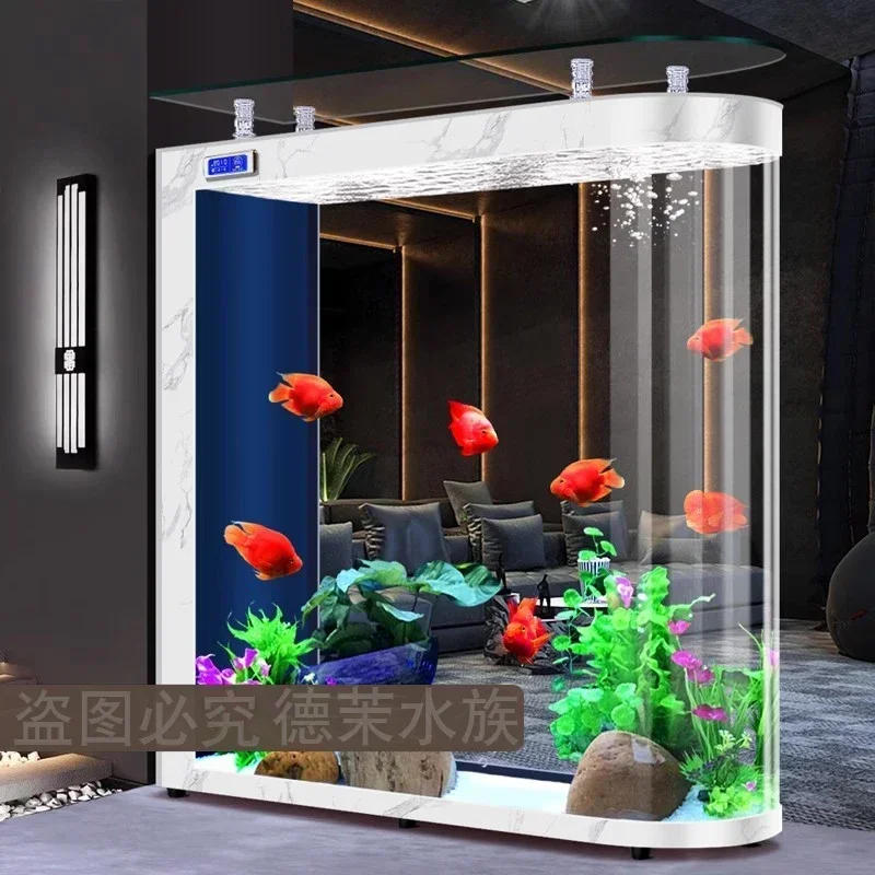Floor-to-ceiling glass fish ta - Aquarium Xl recension och pris