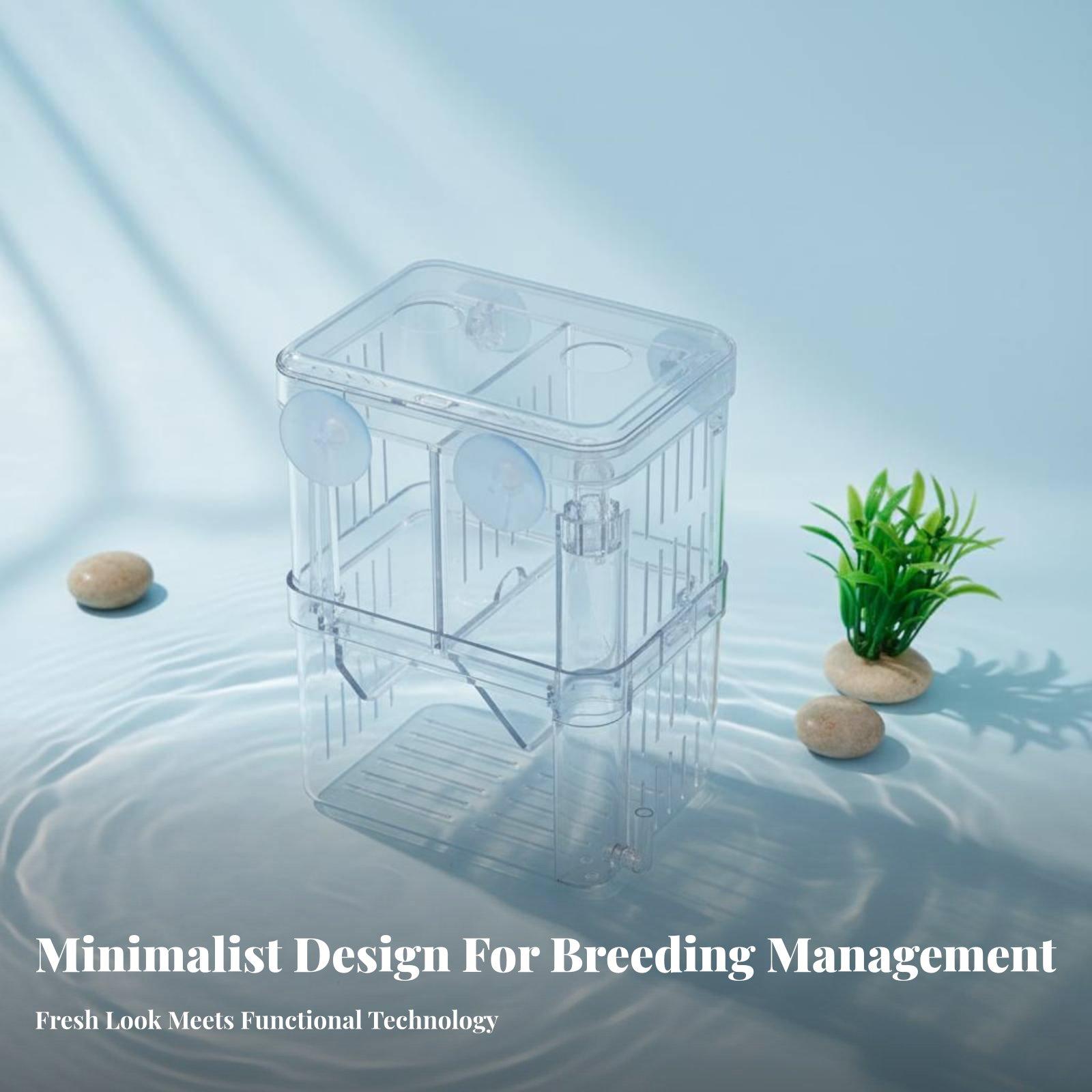 Double Layer Aquarium Breeding - Box Fish In Aquarium recension och pris