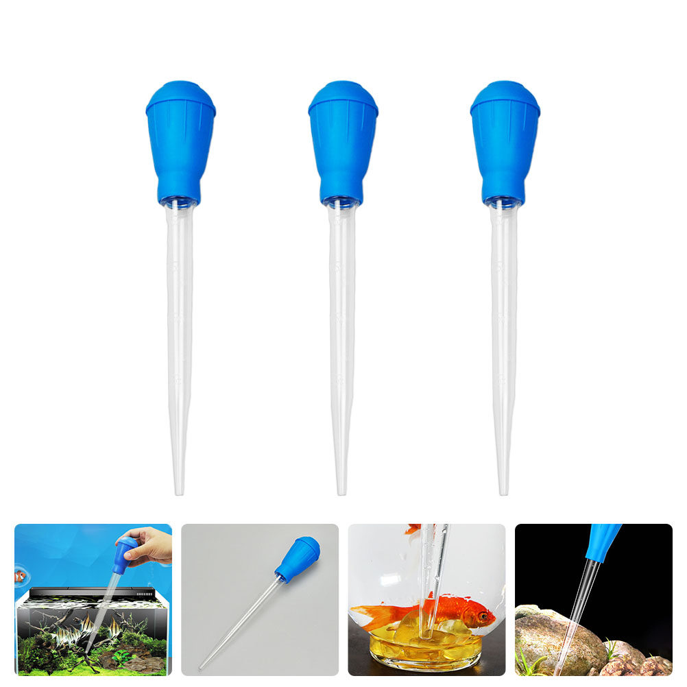 3Pcs Aquarium Clean Pipette Lo - Aquarium Fish Long recension och pris