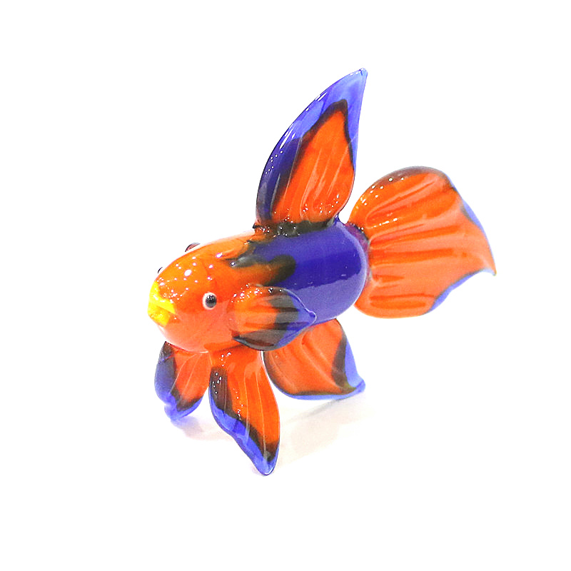Orange Murano Glass Tropical F - Aquarium Fish Live recension och pris