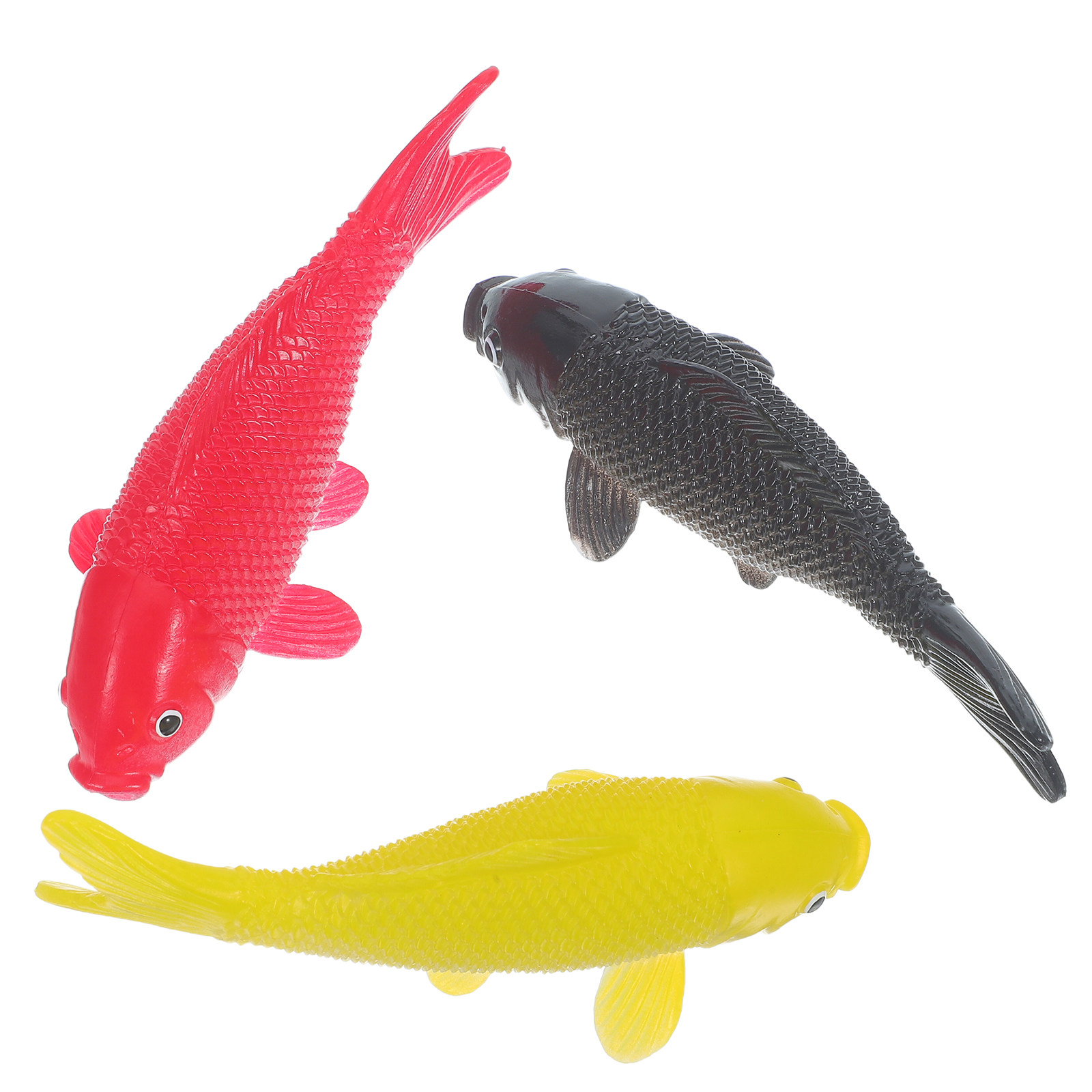 3pcs Fish Crafts Toys Realisti - Aquarium Goldfish recension och pris