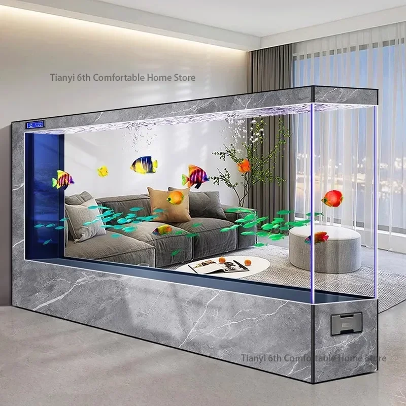 Super Large Transparent Luxury - Aquarium Fish Long recension och pris