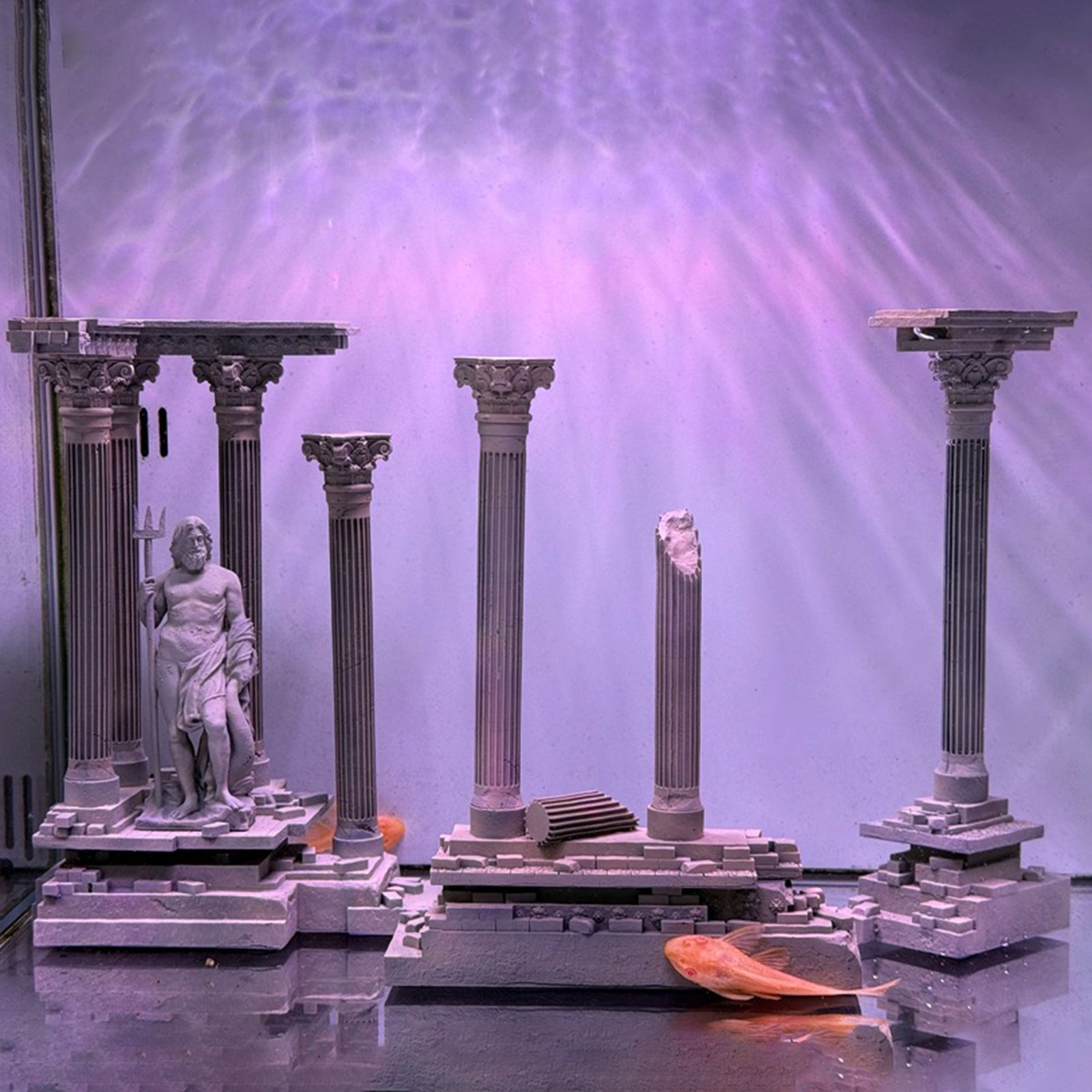 Roman Column Decoration Resin  - Aquarium Fish Only recension och pris