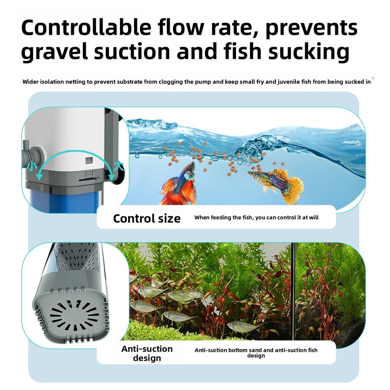 Built-in Aquarium Filter Inter - Aquarium Goldfish recension och pris