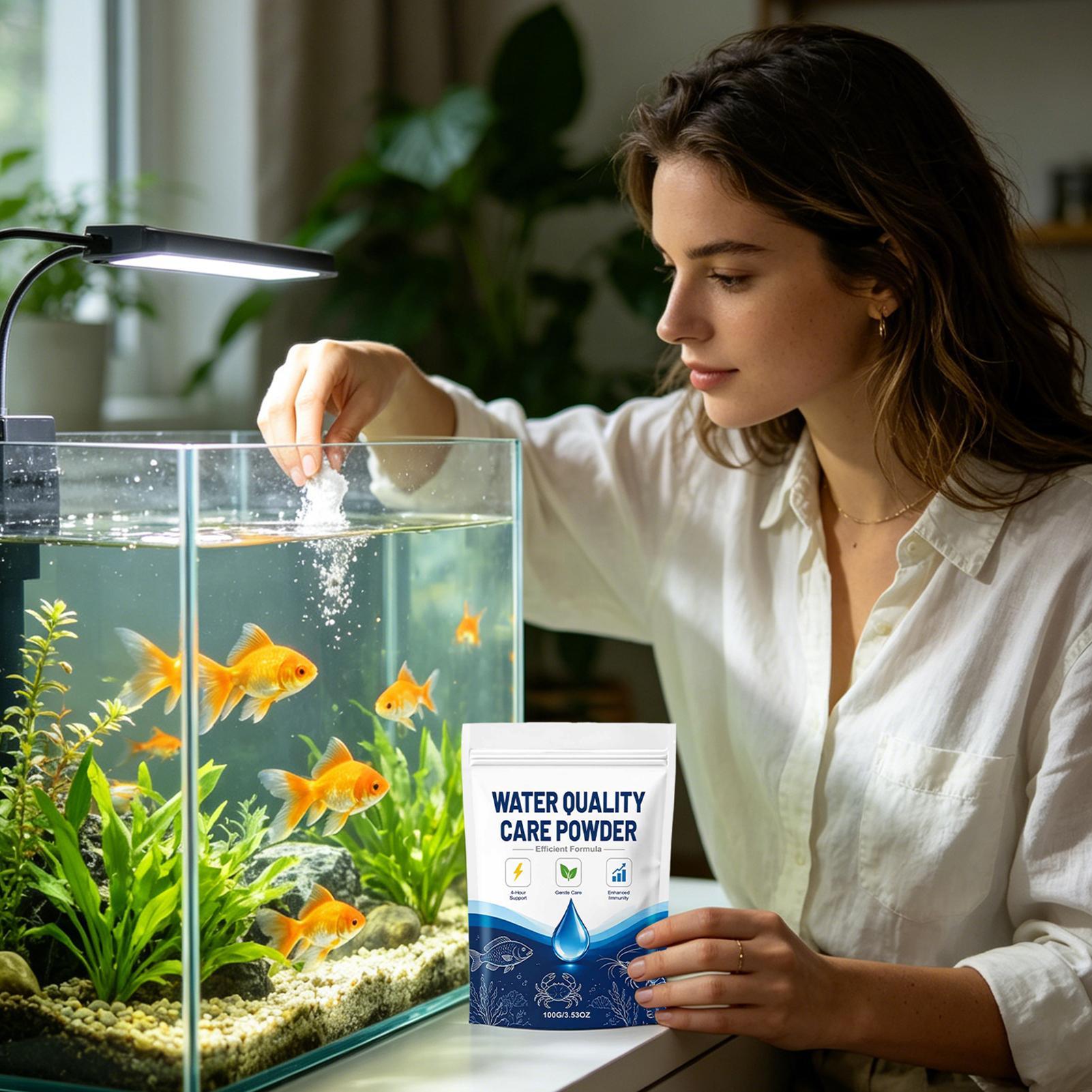 100g Aquarium Water Clarifier  - Aquarium Fish Long recension och pris