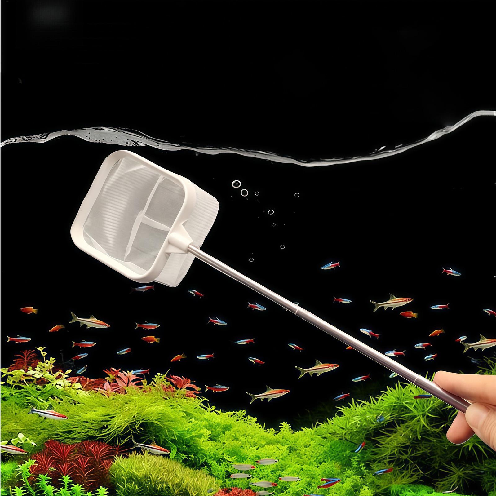 Extendable Long Handle Fine Me - Aquarium Fish Long recension och pris