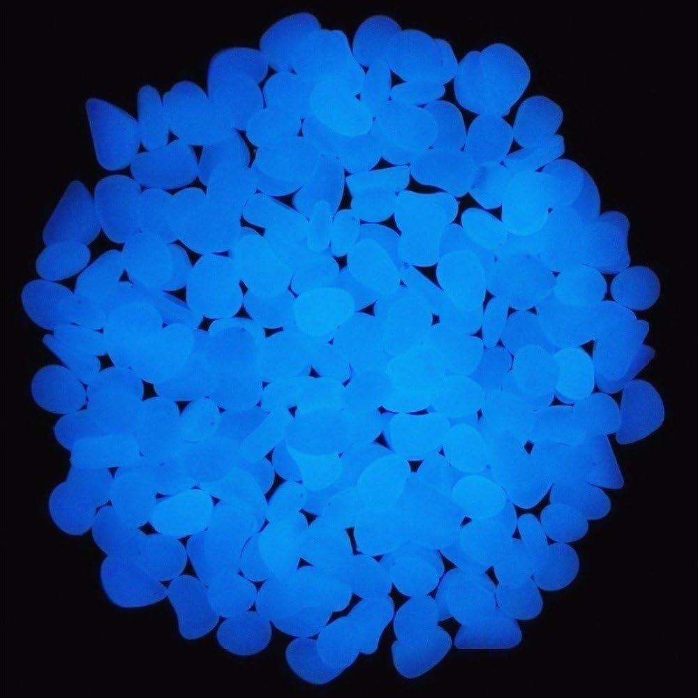 Fish Tank Rocks Glow Blue Pebb - Aquarium Fish Farm recension och pris