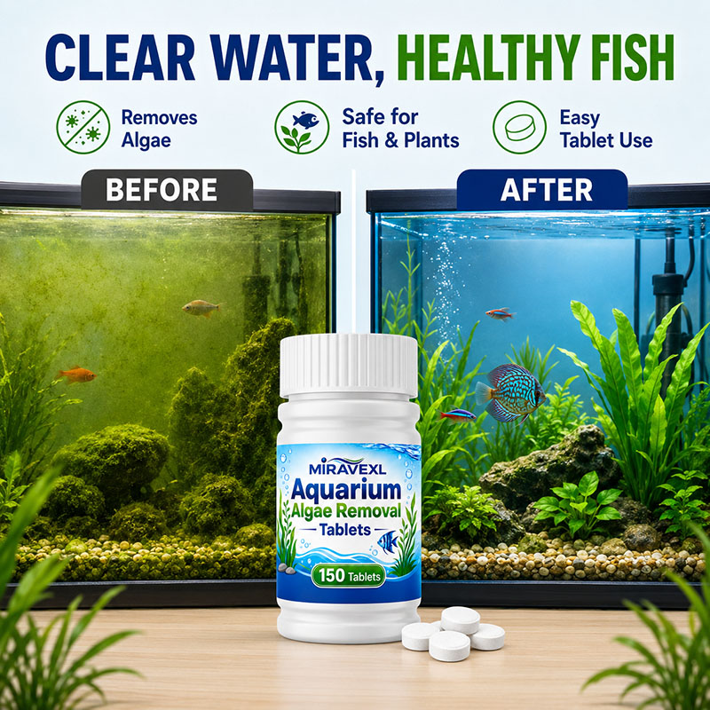 MIRAVEXL 150 Aquarium Algae Re - Aquarium Fish Live recension och pris