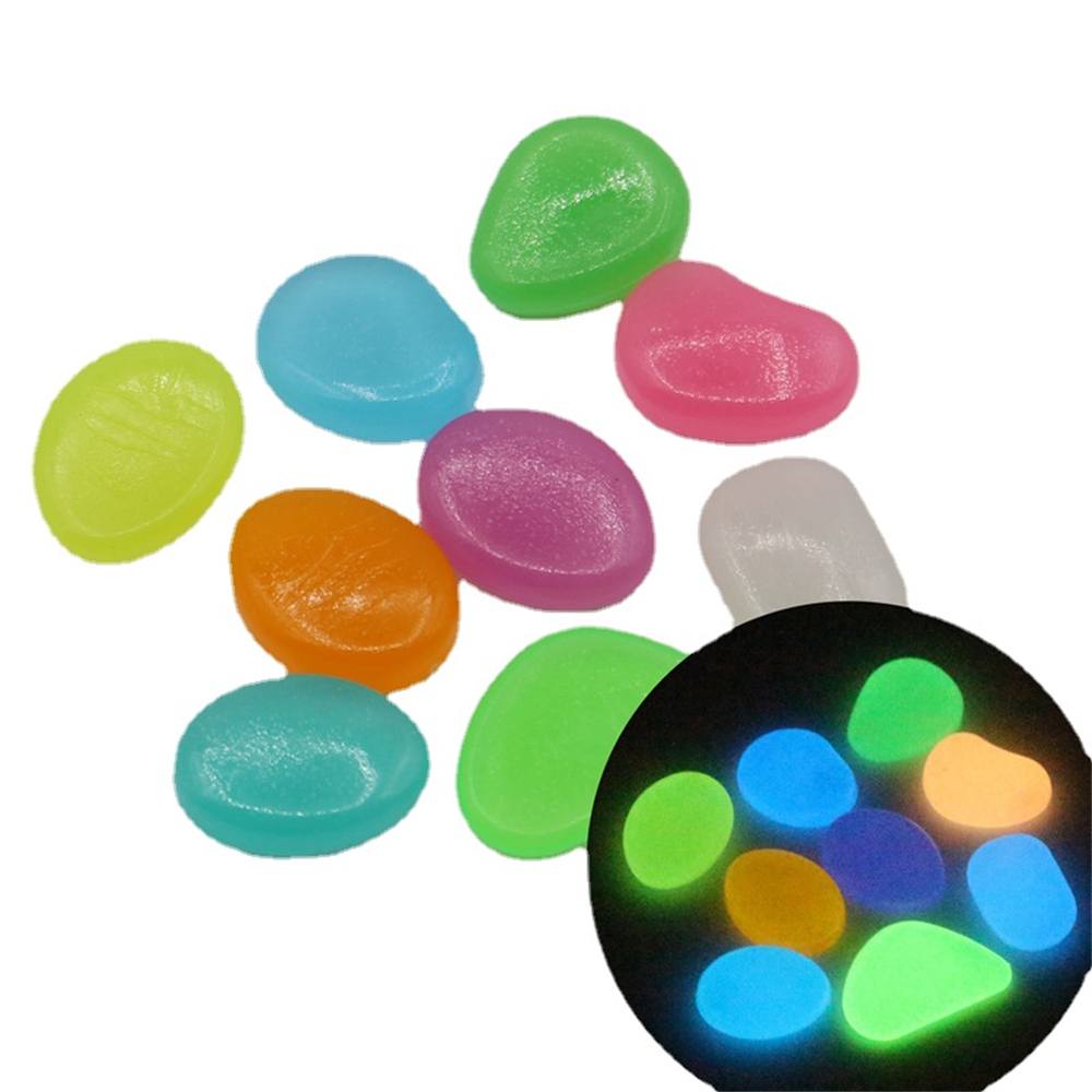 50pcs Luminous Stone Fluoresce - Aquarium Fish Farm recension och pris