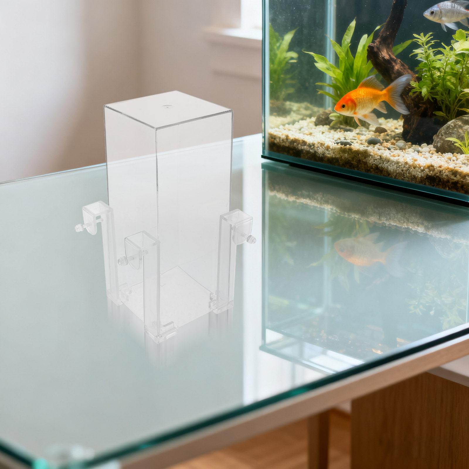 Suspended Fish Tank Aquarium R - Aquarium Fish Elevator recension och pris