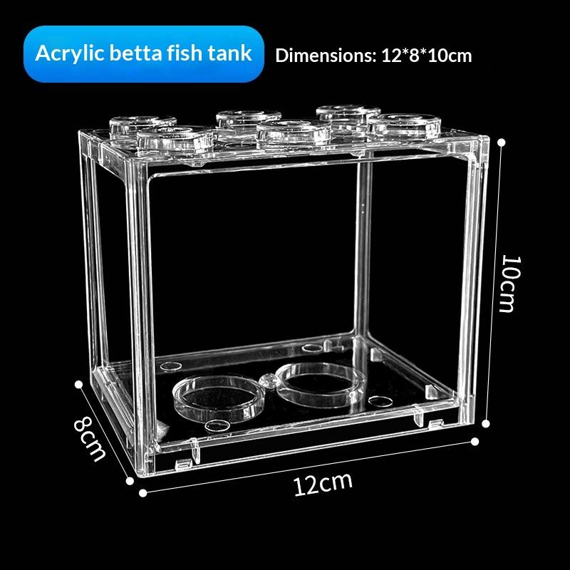 Mini Size Acrylic Fish Tank St - Aquarium Goldfish recension och pris