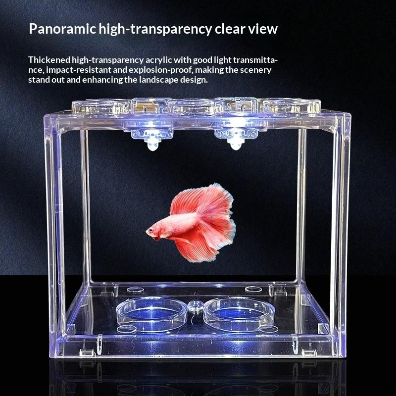 Mini Size Acrylic Fish Tank St - Aquarium Goldfish recension och pris
