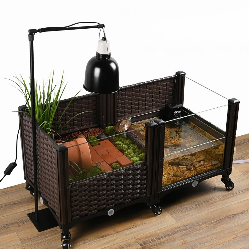 Eco Turtle Tank with Basking P - Aquarium Fish Yellow recension och pris