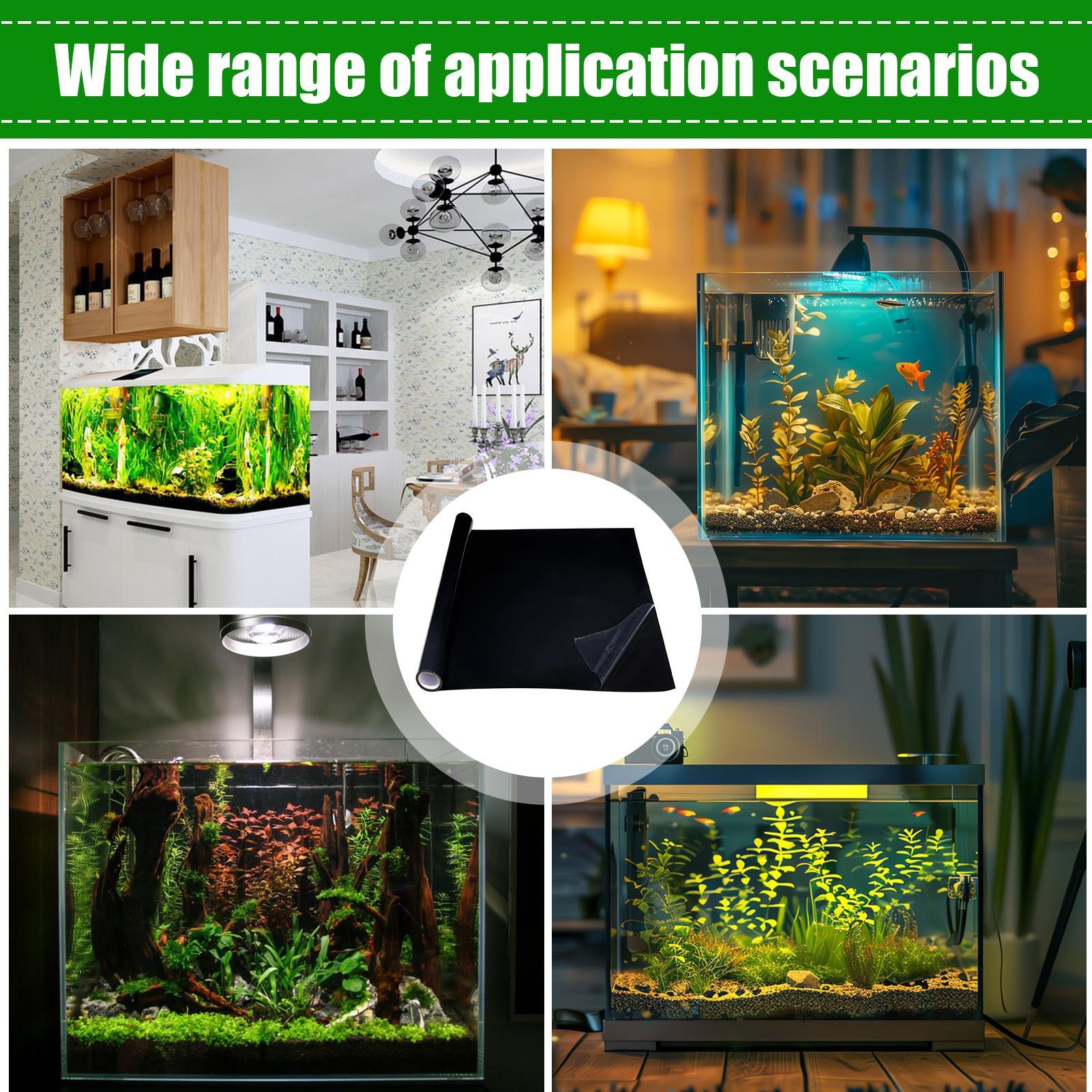 Fish Tank Background Static Cl - Aquarium Fish Elevator recension och pris