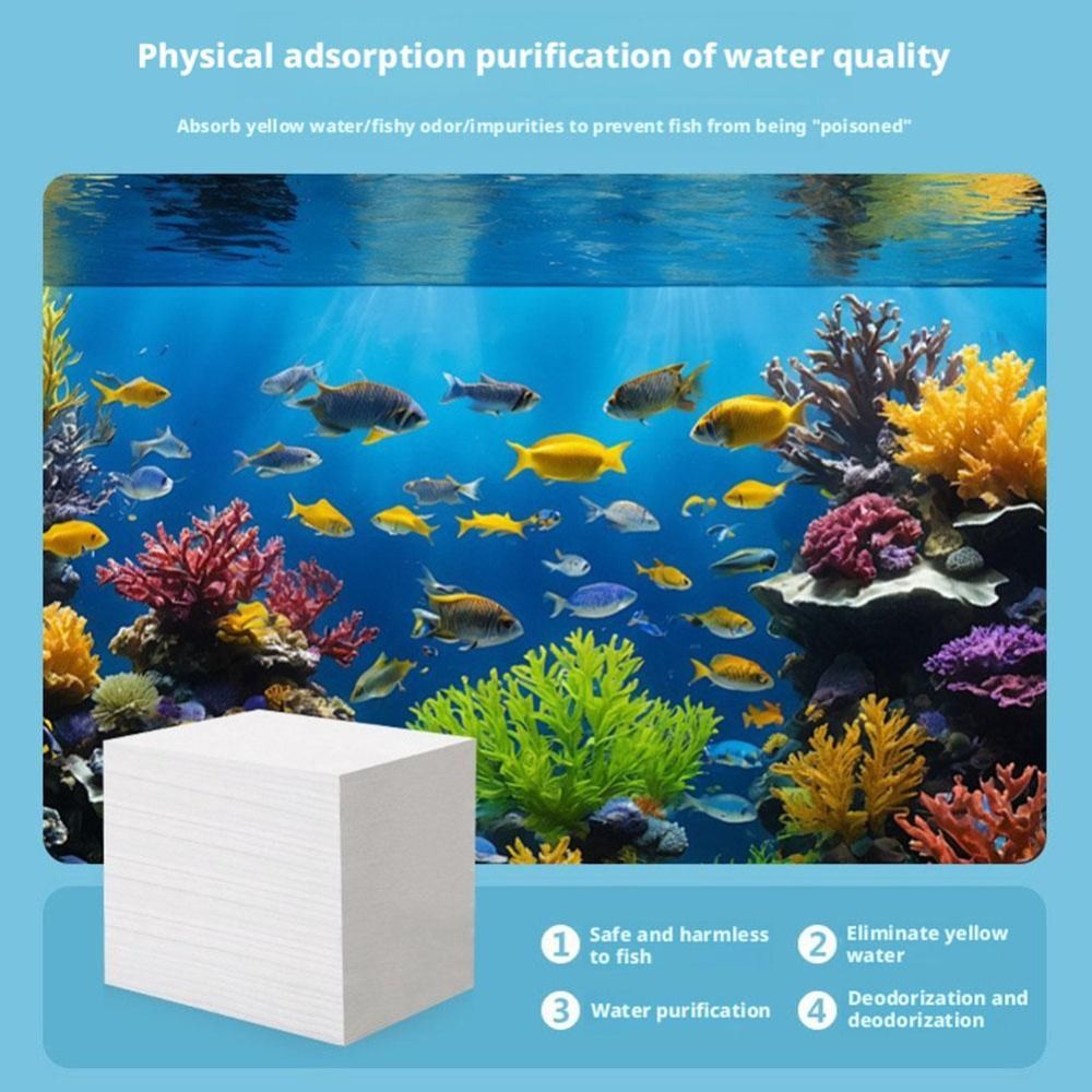 100Pcs Efficient Aquarium Wate - Aquarium Fish Yellow recension och pris
