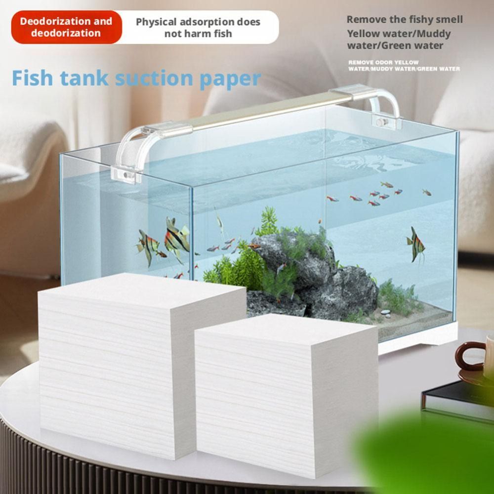 100Pcs Efficient Aquarium Wate - Aquarium Fish Yellow recension och pris