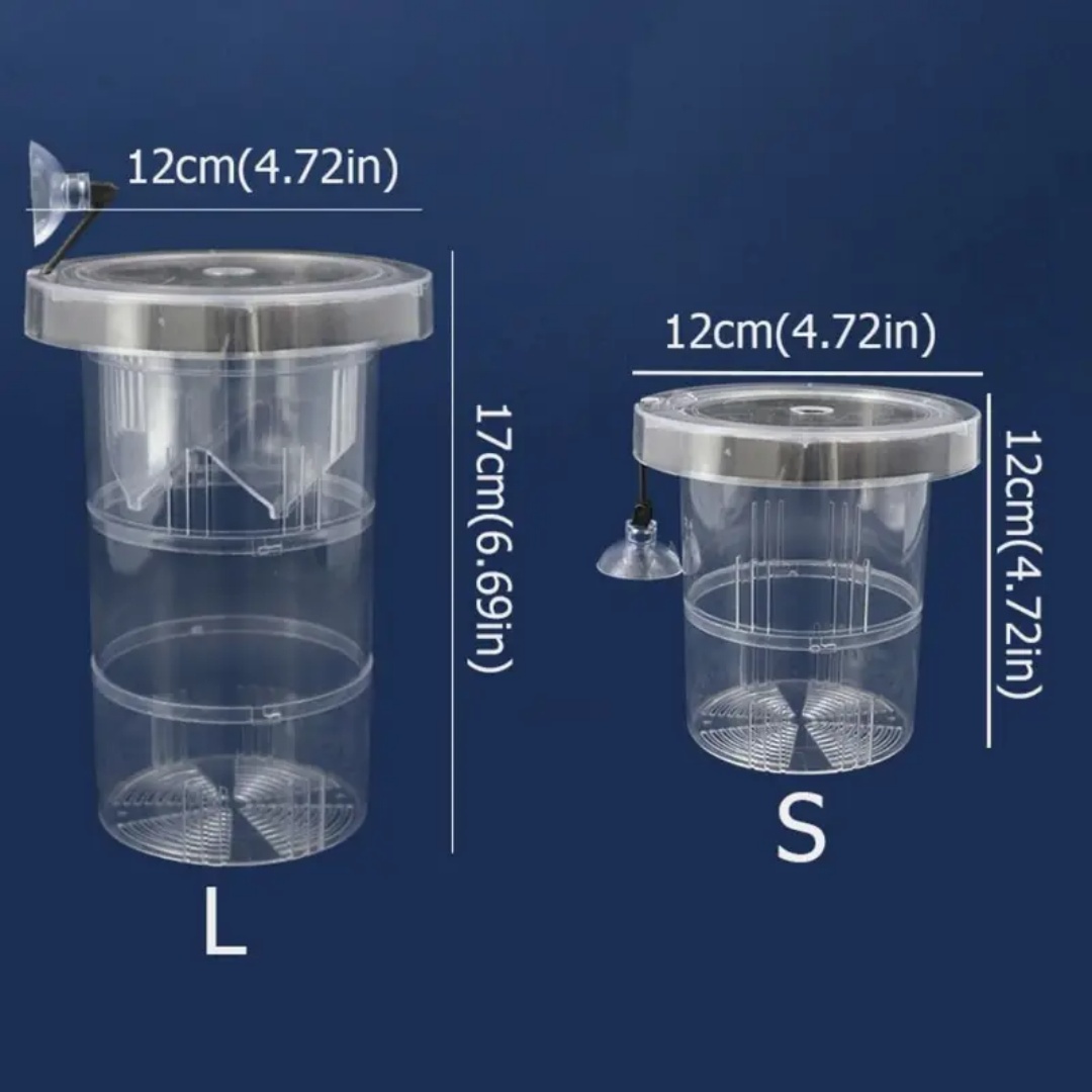 Acrylic Floating Fish Breeding - Box Fish In Aquarium recension och pris