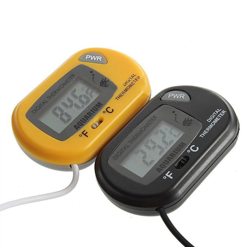 1PC 58*37mm Fish Tank Digital  - Aquarium Fish Yellow recension och pris