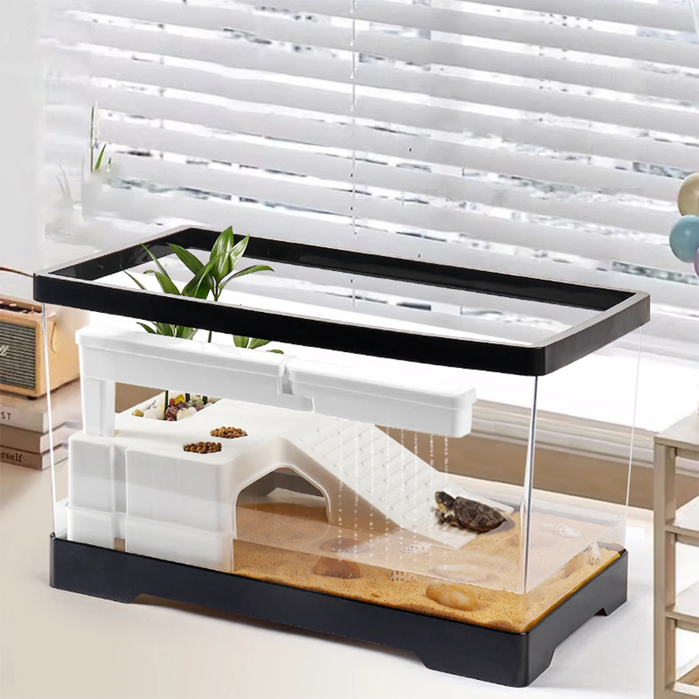Large Transparent Turtle Tank  - Box Fish In Aquarium recension och pris