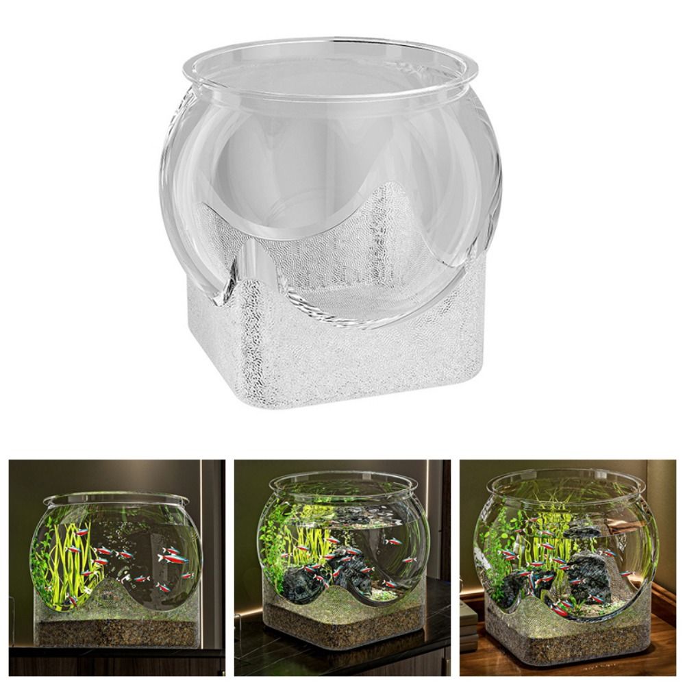 Ultra Clear Round Fish Bowl Re - Aquarium Goldfish recension och pris