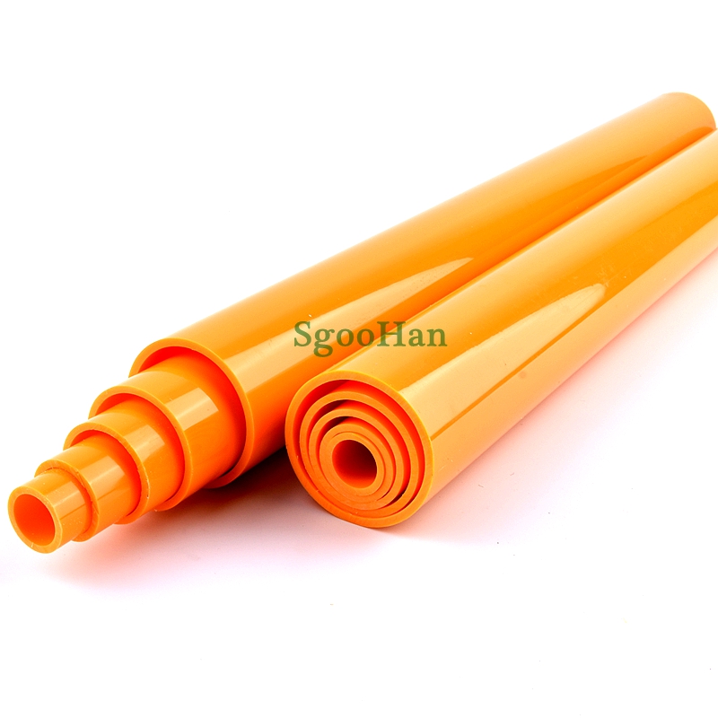 2pcs Orange OD 20~50mm PVC Pip - Aquarium Fish Long recension och pris