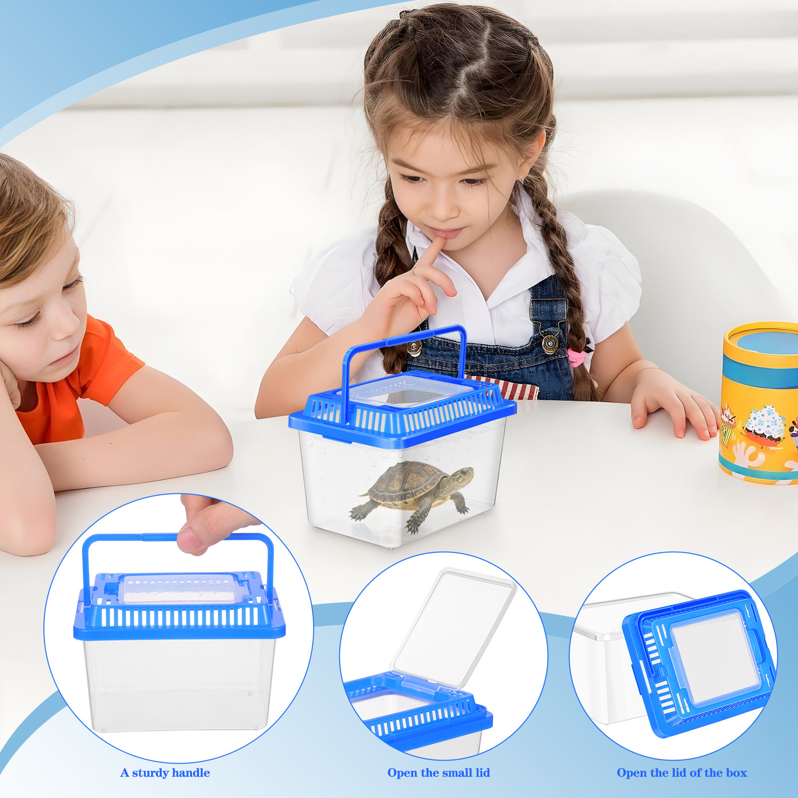 Mini Portable Fish Tank Transp - Aquarium Goldfish recension och pris