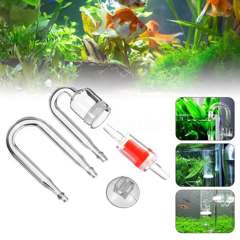 4pcs Set DIY CO2 Diffuser For  - Aquarium Fish Live recension och pris