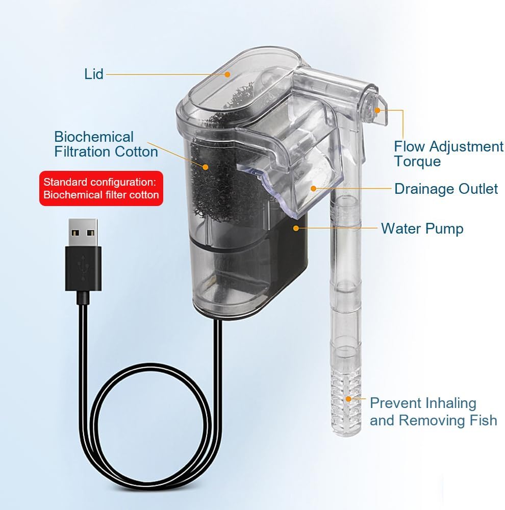 New Aquarium Hanging Filter Mi - Aquarium Xl recension och pris